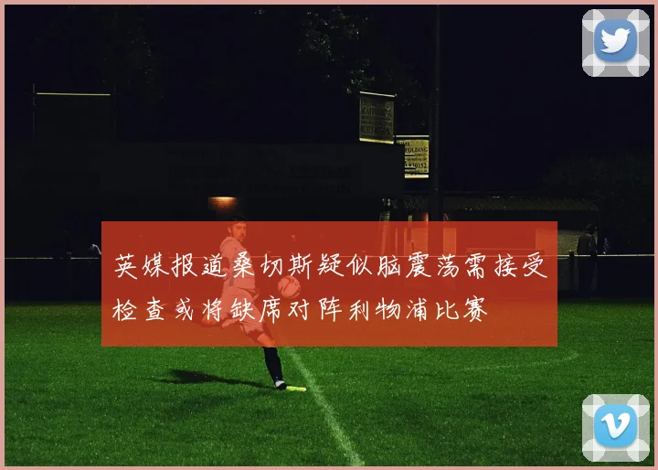 英媒报道桑切斯疑似脑震荡需接受检查或将缺席对阵利物浦比赛